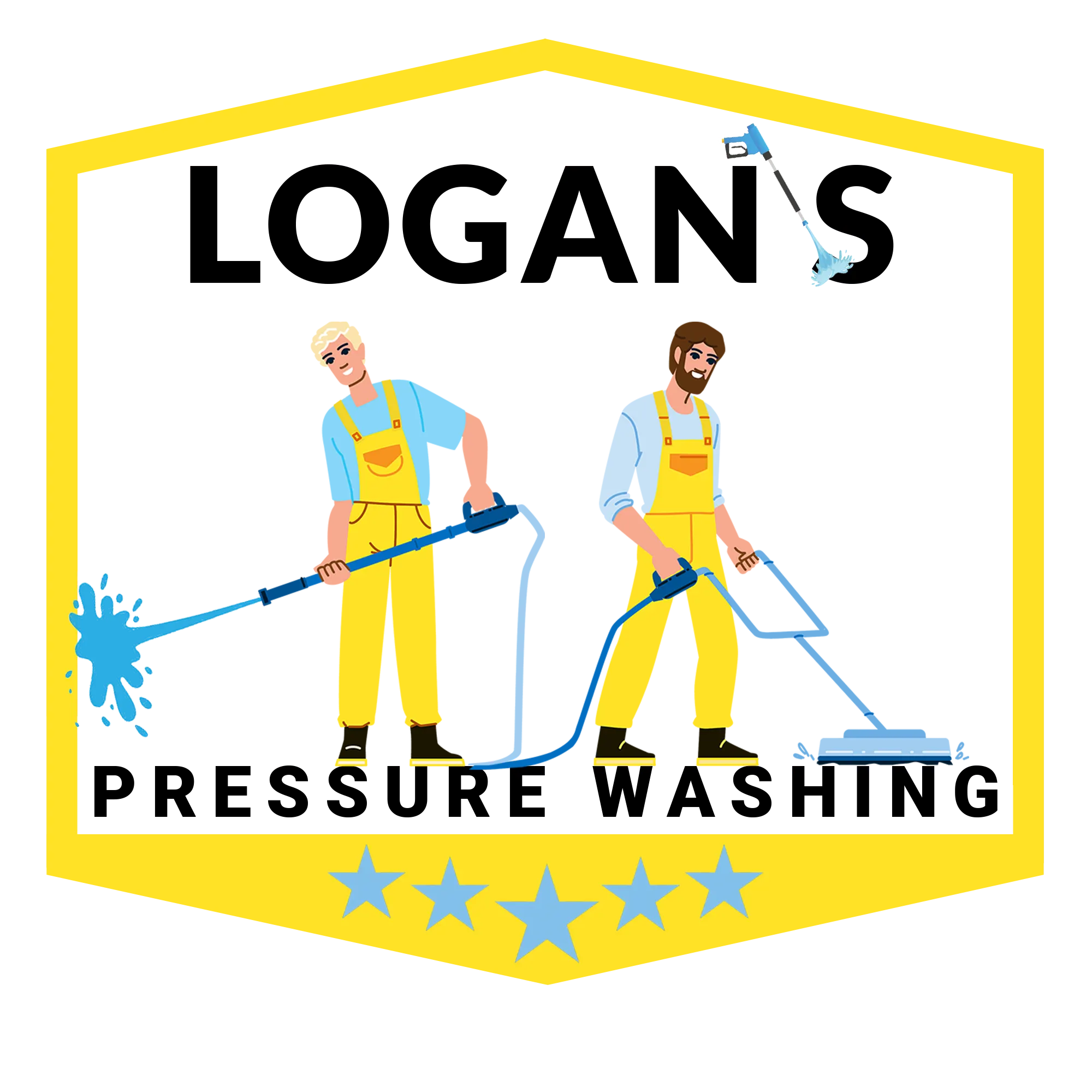 Logan's Pressure Washing logo